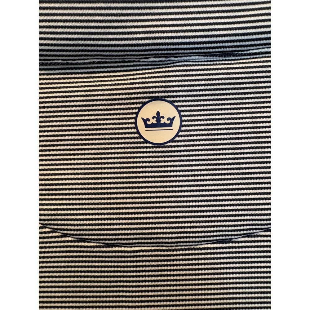 Peter Millar Perth Stripe Performance Pullover Qu… - image 3